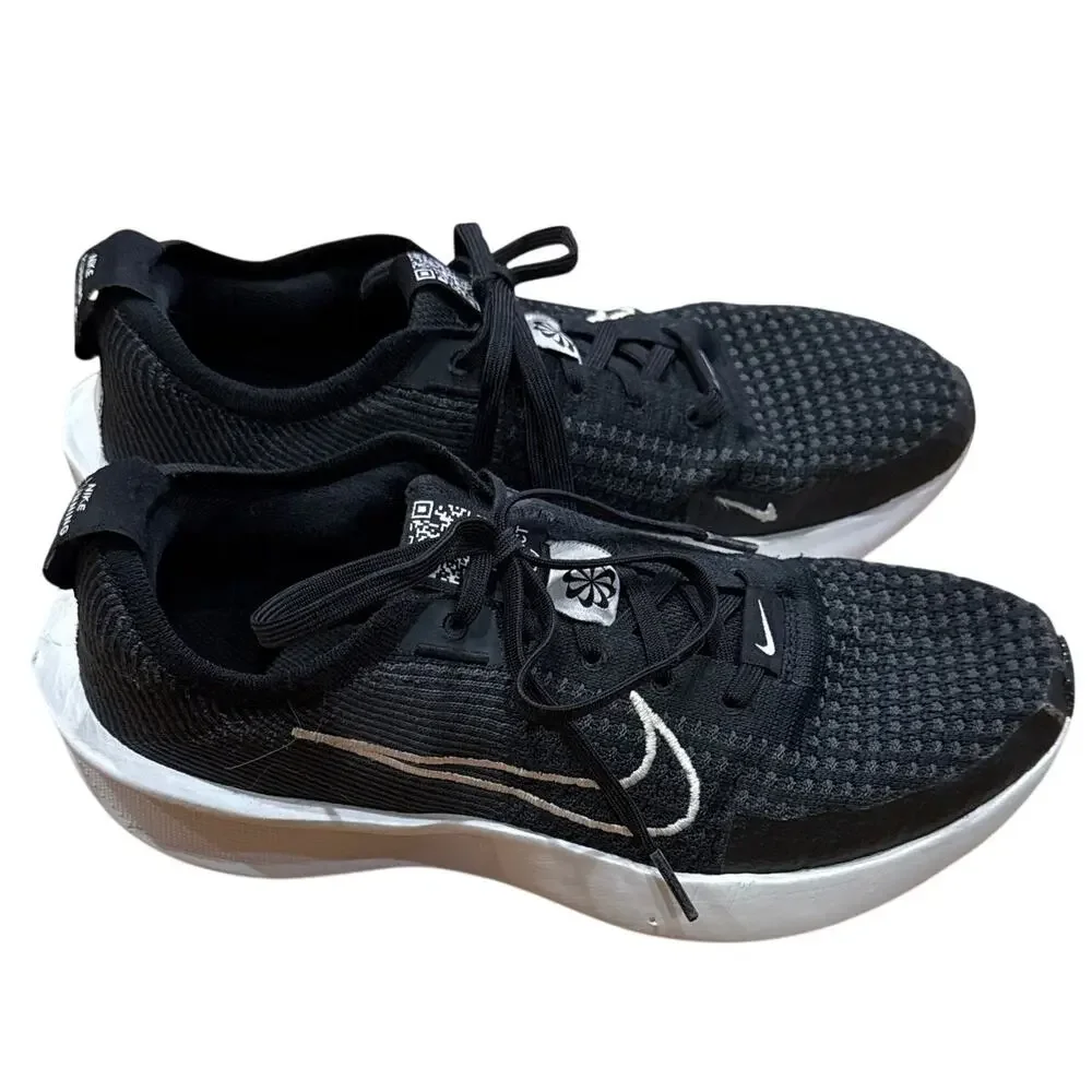 Nike Interact Running Sneakers Black Mens 7.5 Athletic Shoes FD2291